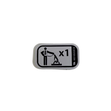 4001052020 Body Harness Point Label | Genuine Haulotte