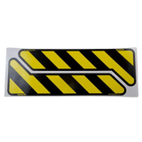 4001052030 Danger Jeu De 2 Bandes Signalisation Zebra Jaune Noir | Genuine Haulotte