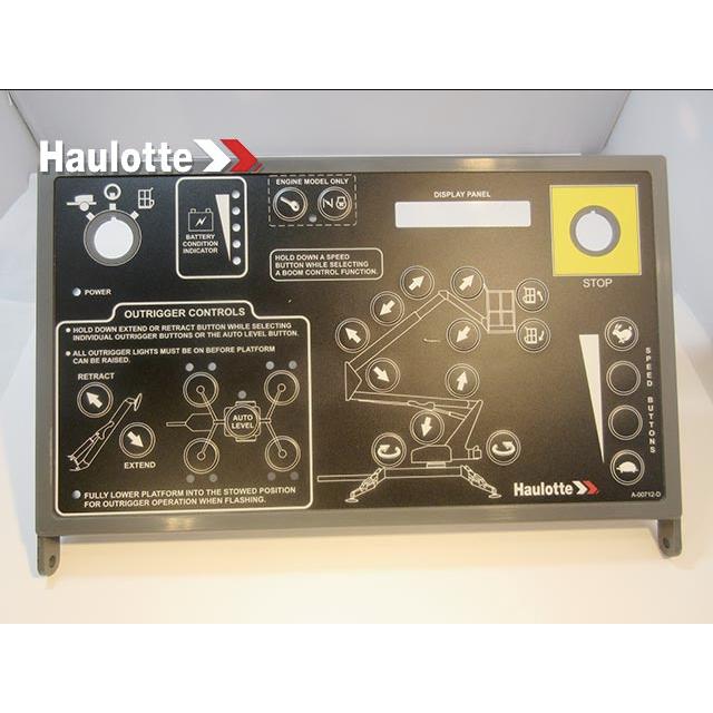 A-00712-L Lid-Ground Control With Overlay-Articulating | Genuine Haulotte