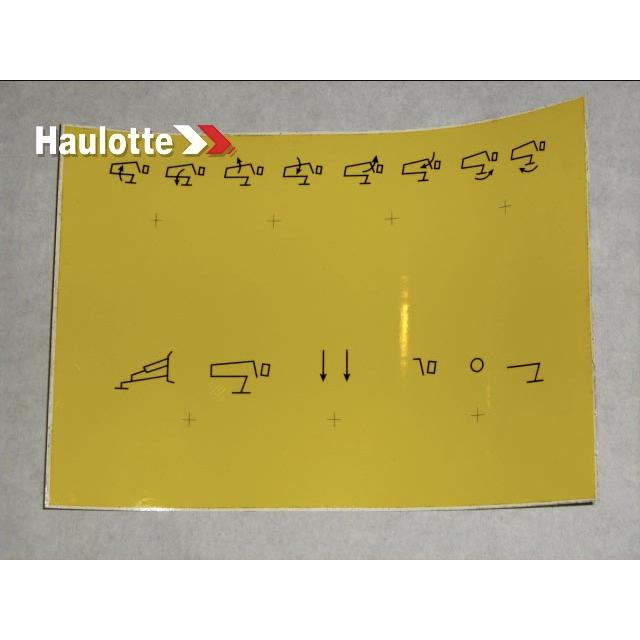 ABM160346 Label | Genuine Haulotte