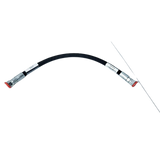 B02-01-0298 Hose, Hydraulic, # 6 X 20In | Genuine Haulotte