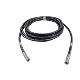 B02-01-0320 Hose, Hydraulic, #4 X 310In With #4 Fmorfs Str (Master Ret Tee) (Yellow) And #4 Fmorfs Str (Slave Ret) (Yell) | Genuine Haulotte