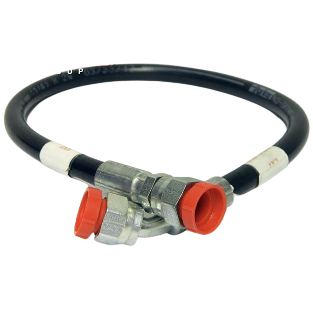 B02-01-0325 # 4 R16 X 24In Hydraulic Hose | Genuine Haulotte