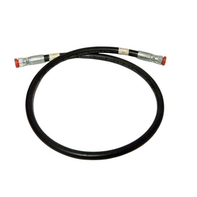 B02-01-0329 # 6 R17 X 48In Hydraulic Hose | Genuine Haulotte