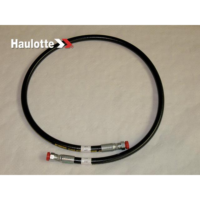 B02-01-0338 #6 X 54In With #6 Fmorfs Str (Ret) (Blue) And #6 Fmorfs Str (Ret) (Blue) Hydraulic Hose | Genuine Haulotte