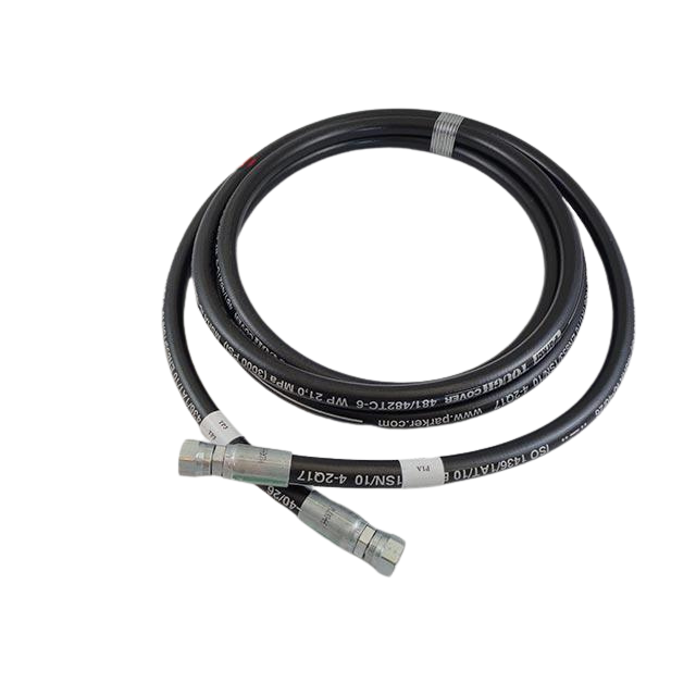 B02-01-0397 # 6 R17 X 166In Hydraulic Hose | Genuine Haulotte