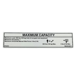 B06-00-0015 Decal-Capacity 300 Lbs | Genuine Haulotte