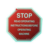 B06-00-0060 Decal "Stop: Read..." | Genuine Haulotte