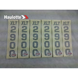 B06-00-0112 Decal-Cougar Lift 2900-Black On Clear | Genuine Haulotte