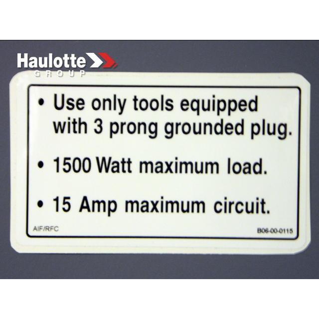 B06-00-0115 Decal-