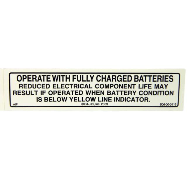 B06-00-0116 Decal-