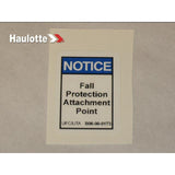 B06-00-0173 Decal-Notice-Fall Protect Att | Genuine Haulotte
