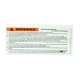 B06-00-0182A Decal-Warn-Oper Instr-Ladder | Genuine Haulotte