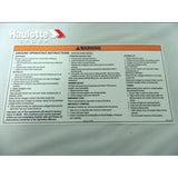 B06-00-0533 Decal-Warning-Ground Operating Instructions-Articulating-13 X 6.75 | Genuine Haulotte