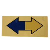 B06-00-0608 Decal-Drive Direction Arrows-3.5 X 7 On Wht | Genuine Haulotte