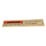 B06-00-0617 Decal-Warning-Tool Tray-Esp 19 | Genuine Haulotte