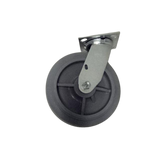 B08-01-0002 Caster-8In-Plt-Swivl-Nm Rubber | Genuine Haulotte