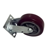 B08-01-0024 Caster-6In-Plt-Swivl-Polyureth | Genuine Haulotte