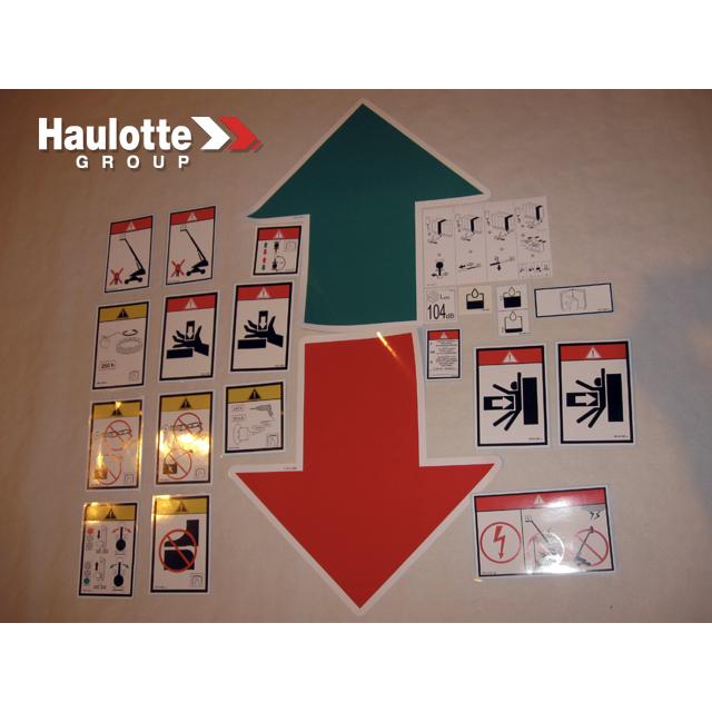 KITETIQH1416TPX Decal Kit | Genuine Haulotte