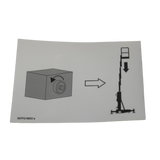 NQUPRA1022 Label, Manual Valve | Genuine Haulotte