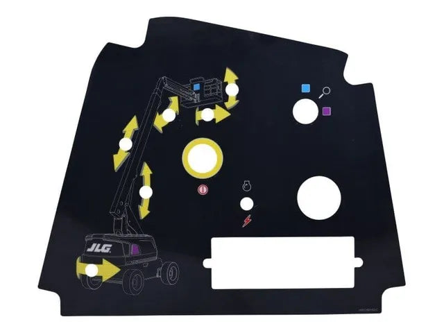 1001250193 GROUND CONTROL PANEL DECAL | JLG