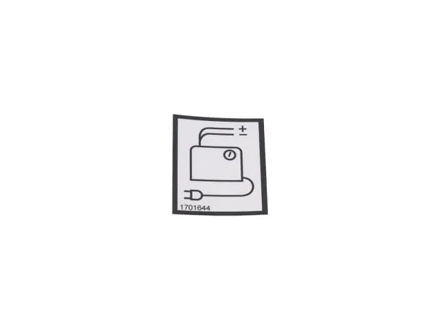 1701644 BATTERY CHARGER DECAL | JLG
