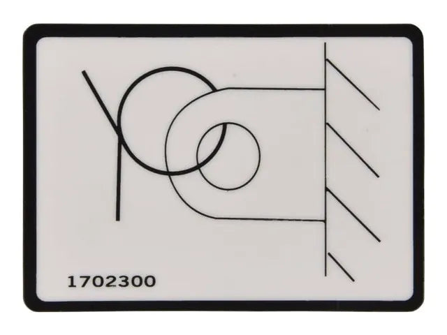1702300 TIE DOWN DECAL | JLG