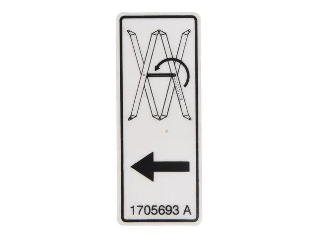 1705693 SAFETY PROP DECAL | JLG