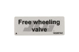 103297 Free Wheel Decal | Skyjack