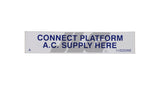 110333 Decal, AC Outlet | Skyjack