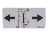 127711 Safety Bar Label | Skyjack