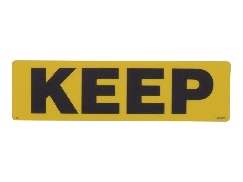 129838 Keep Decal | Skyjack