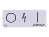 130637 On/Off Power Label | Skyjack