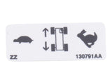 130791 Range Low/High Label | Skyjack
