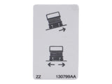 130799 High Torque Pict Label | Skyjack