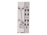130800 Steer/Drive Pict Label | Skyjack