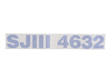 132376 Label SJIII 4632 Pictorial | Skyjack
