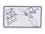 137278 Decal, 300A Fuse Location | Skyjack