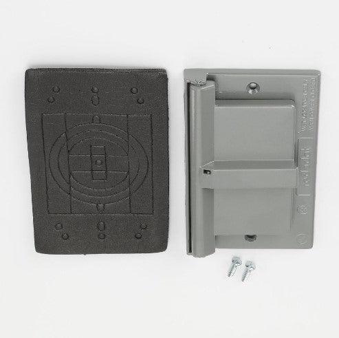 74006GT Cover Gfci Horizontal Weather | Genuine Genie
