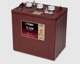 Trojan T-105 6V Deep Cycle Battery, Flooded Lead Acid