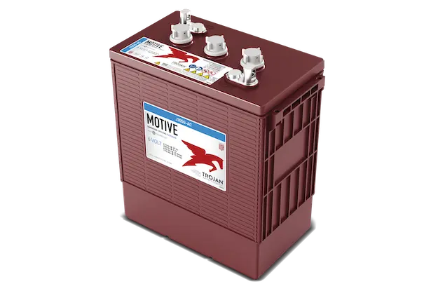 Trojan J305G-AC 6V Deep Cycle Battery, Flooded Lead Acid