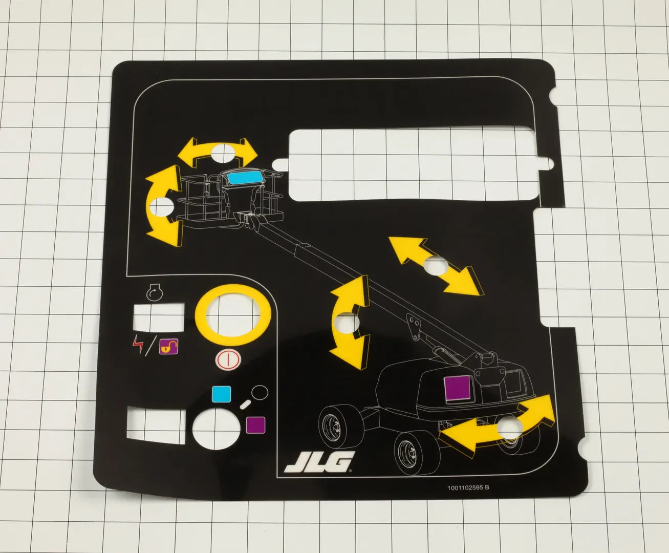 1001102595 MTB 400S Decal | JLG