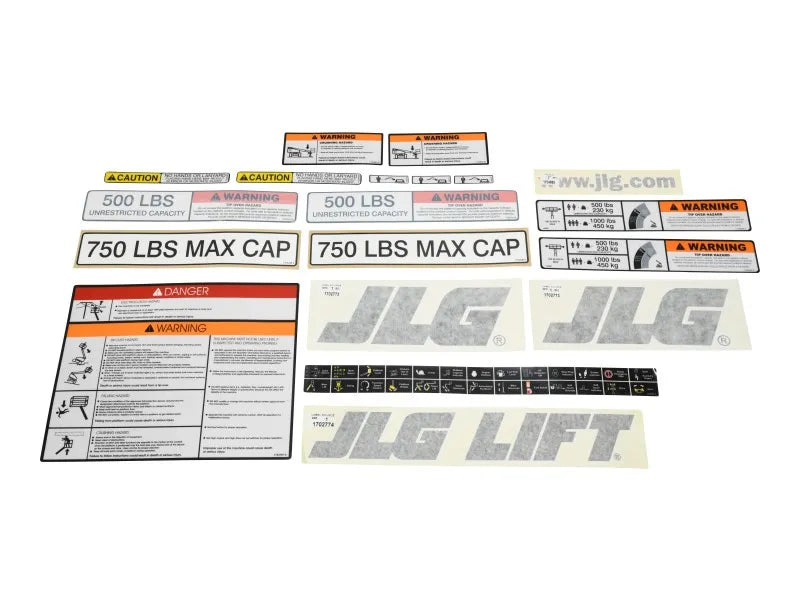 1001108719 Platf. Decals 601S Kit | JLG