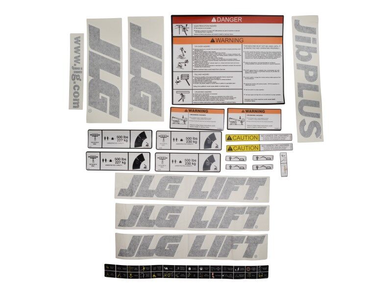 1001108727 Platf.Decals E-M45/400/450 Kit | JLG