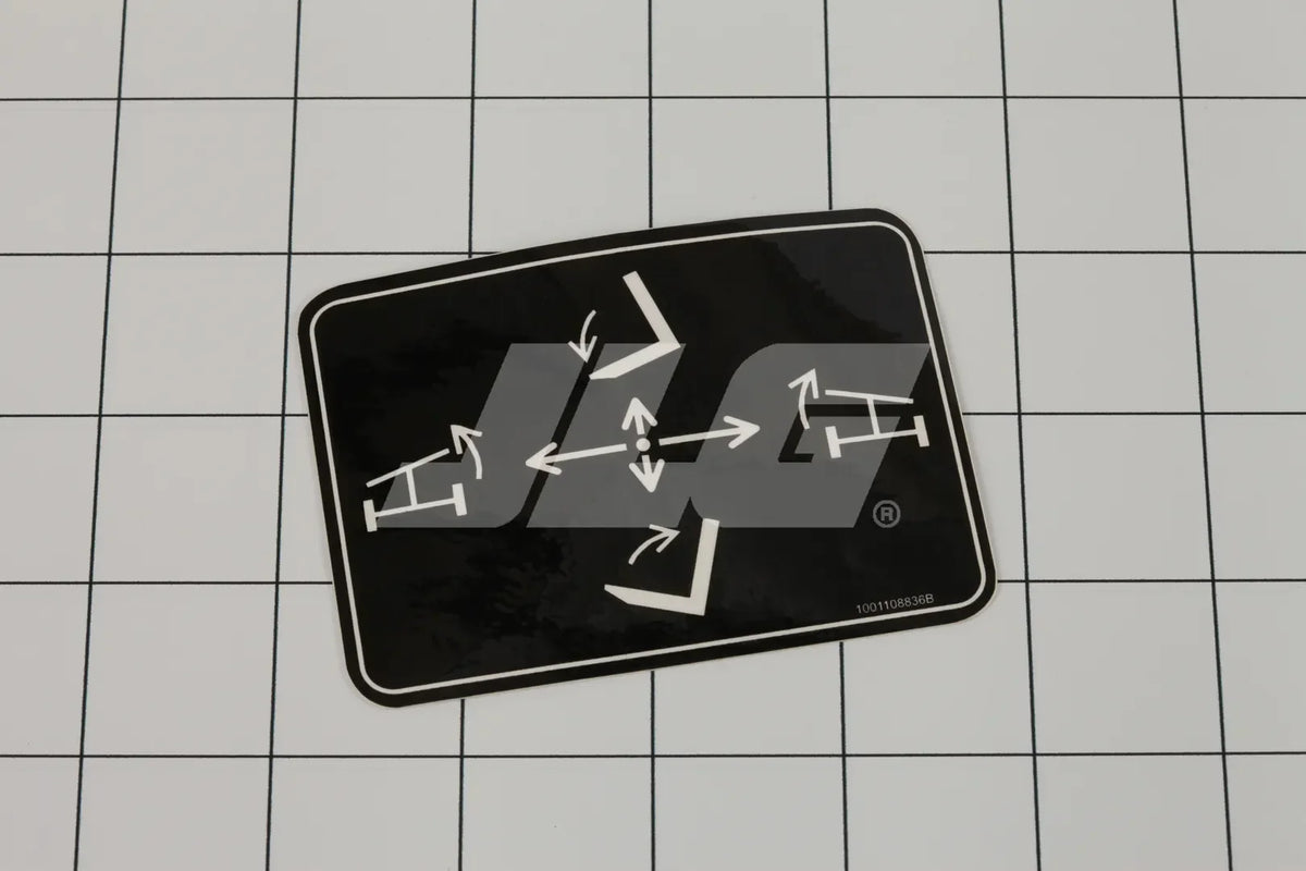 1001108836 Decal, Tilt/Sway | JLG
