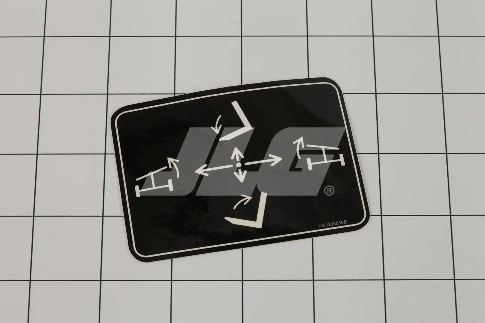 1001108836 Tilt/Sway Decal | JLG