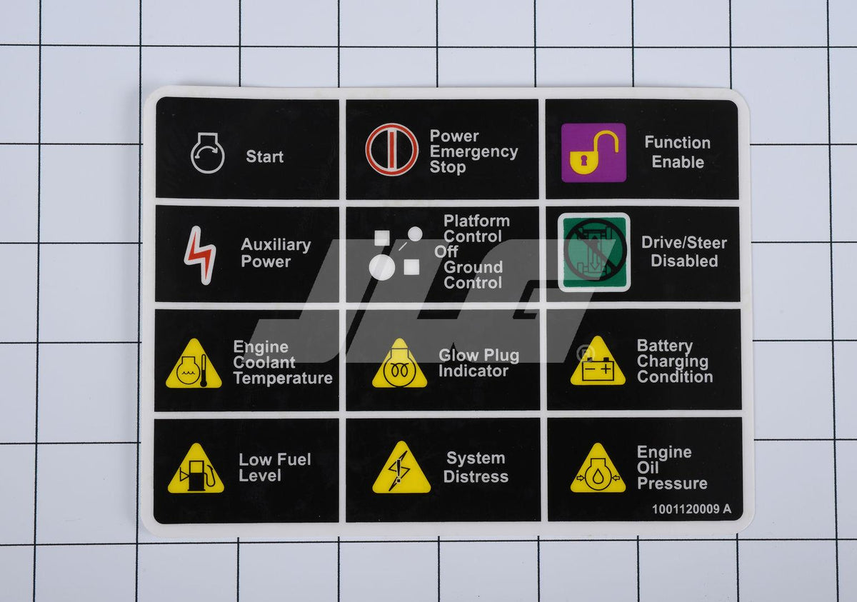 1001120009 Decal, Legend Mtb | JLG