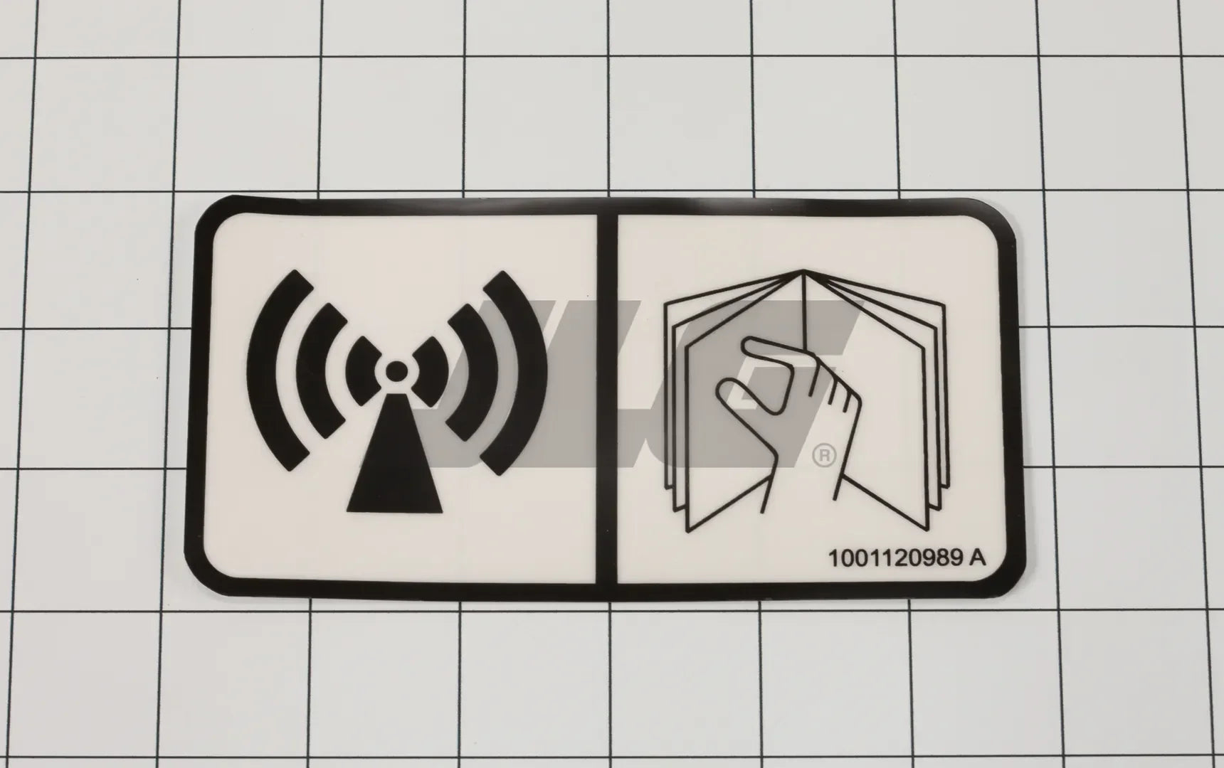 1001120989 Radio Frequency Decal | JLG