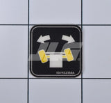 1001132358 Decal, Steer | JLG