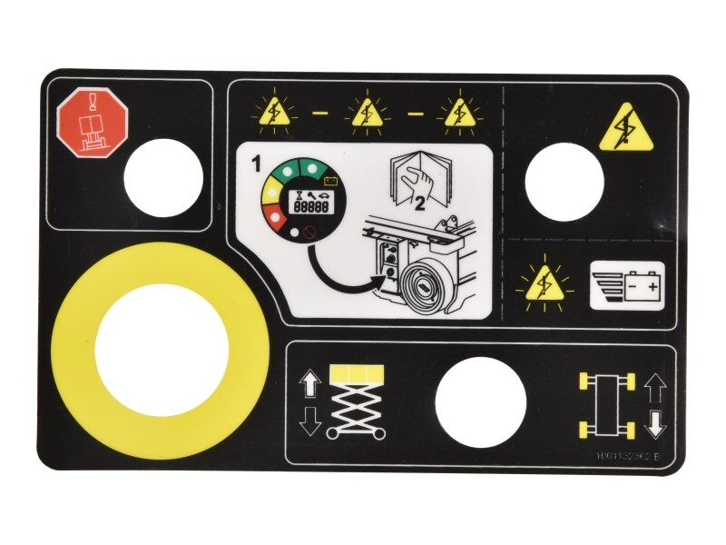 1001132362 Light Function Decal | JLG
